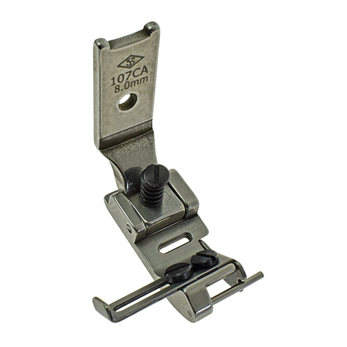 8mm Zig-Zag Presser Foot with Adjustable Elastic Guide # 107CA-8MM (YS)