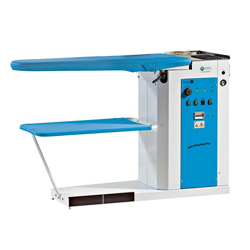 Andromeda/VS | Ironing Table 120x40cm, Vacuum, Heated, Steaming, and Blowing Functions with Iron, Without Boiler (Battistella)