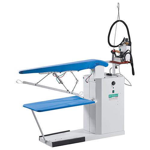 Ares/P | Seam Ironing Table, Vacuum, Heated with Pneumatic Trouser Tensioner, Without Boiler (Battistella)