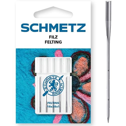 18x38x1 | Felt Sewing Needles SCHMETZ