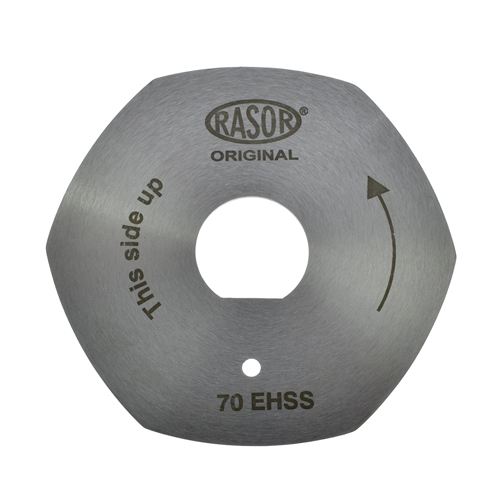 6-Sided Ø 70mm, HSS Blade RASOR # 70EHSS (Genuine)