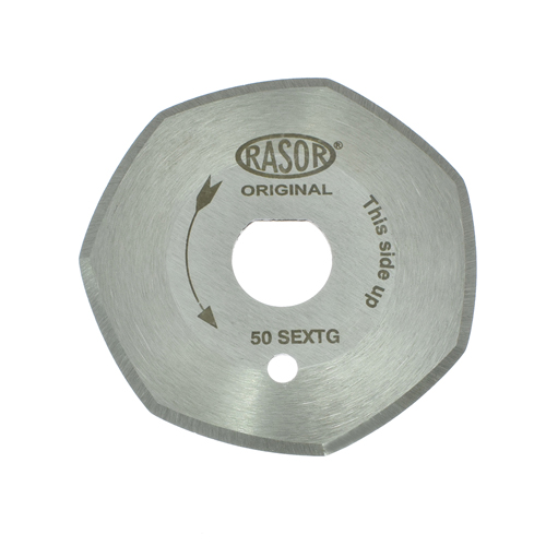 7-Sided Ø 50mm Blade, Extra Steel RASOR DS503MT # 50SEXTG (Genuine)