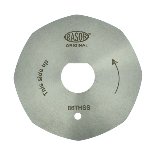 8-Sided Ø 86mm Blade, HSS RASOR # LA 86THSS (Genuine)