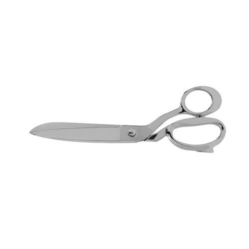 Tailor's Scissors 20cm (8") Fully Nickel-Plated - Made in Italy (FENNEK)