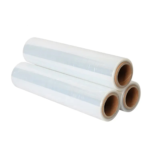Film Estirable Transparente de Polietileno de Baja Densidad (LLDPE) – Rollos de 300m para Envoltura de Palets