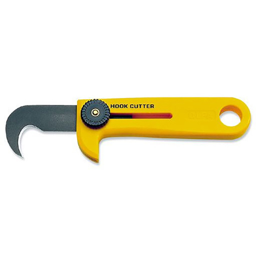 Heavy duty hook cutter, carbon tool steel blade # HOK-1 (OLFA)