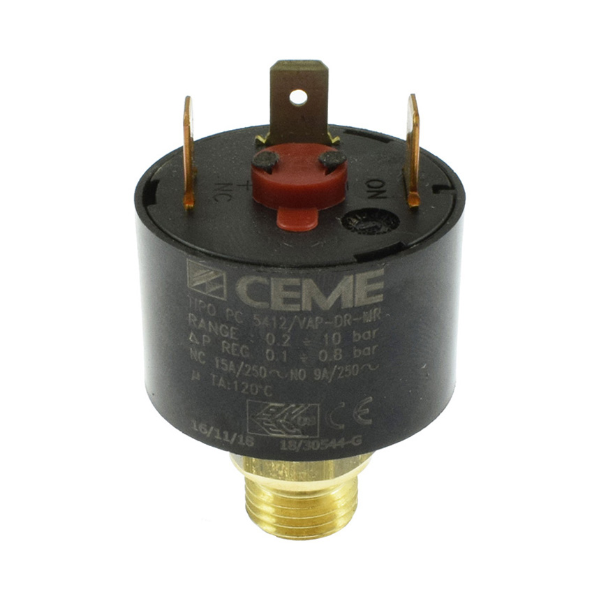 Pressure Switch for Comel Steam Boiler # A0381