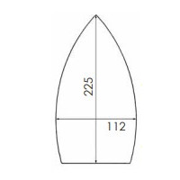 Reinforced PTFE Soleplate for Iron LELIT, GEMME, MACPI 074, REVERBERI 28, EC-02, DRYMASTER