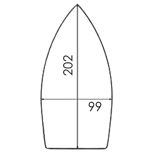 Reinforced PTFE Soleplate for Iron NAOMOTO HSP420