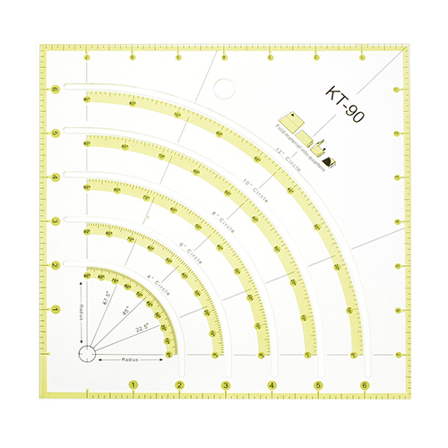 Square Ruler, Transparent Plexiglass