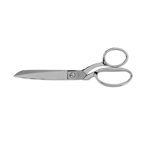 Nickel-Plated Trimming Scissors 18cm (7'') - Made in Italy (FENNEK)