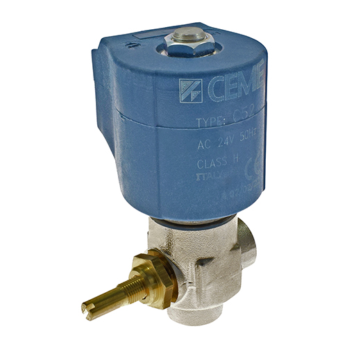 9922 | Solenoid Valve 1/4" - Ø 2.8mm with Adjustable Control 24 Volt, CEME Series 99