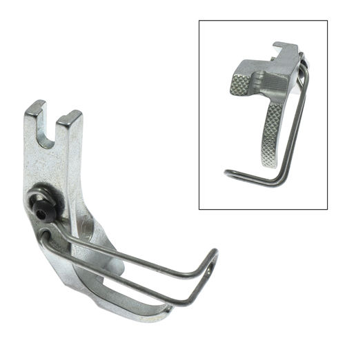 Piping Outer Presser Foot 6mm DURKOPP-ADLER 267, 269, JUKI LS-1342, LU-1508 # 67E06/SC (Made in Italy)