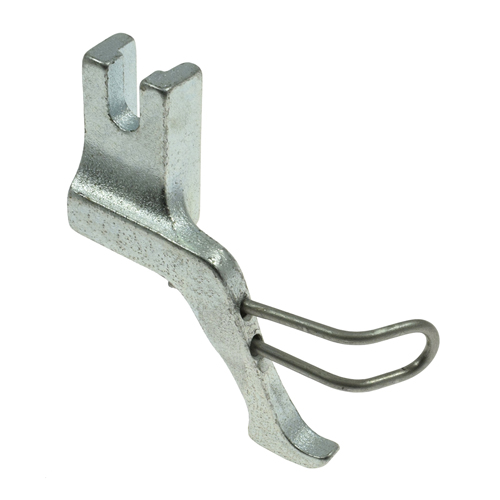 Outer Presser Foot, Short Serrated Sole for Buckles ADLER 167, 267, 269 # 1041/01 (Made in Italy)