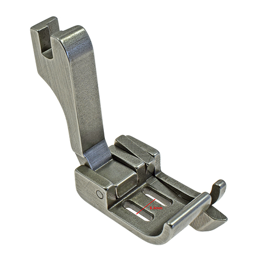 [1651/2] Prensatelas 2 Agujas 6,4 mm (1/4") con Guía Derecha de 2 mm NECCHI 921, 925, 930, 931 (Made in Italy)