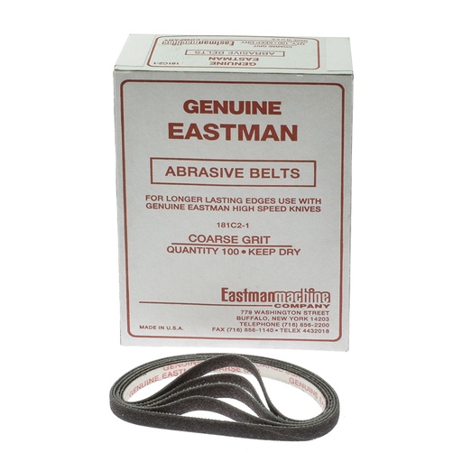 [15/181C2-1] Abrasive Belts, Coarse EASTMAN # 181C2-1 (Genuine)