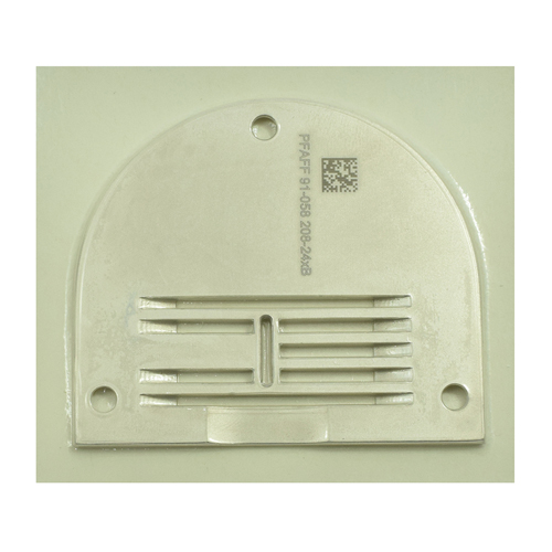 [PF:9105820824002 (01)] Placa de Aguja Bx1.8 PFAFF 918 # 91-058 208-24/002 (Original)