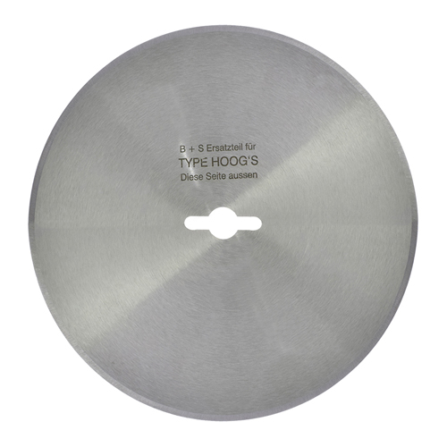 [5/HX130-R] Cuchilla Redonda Ø 130 mm (Externo) - Ø 10 mm (Interno) HOOG'S (Made in Germany)
