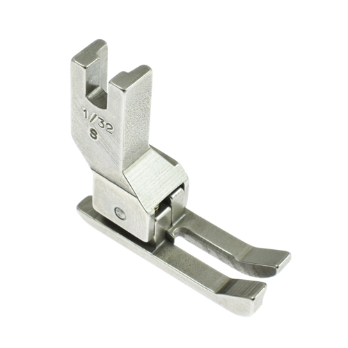 [1649/1] Left Needle-Feed Compensating Foot 1/32" PFAFF 461; 481 # 22L-NF (Made in Italy)