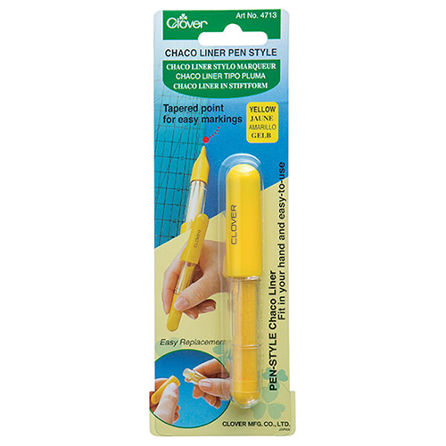 [CLO-4713] Chaco Liner Pen Style - Yellow - Clover # 4713