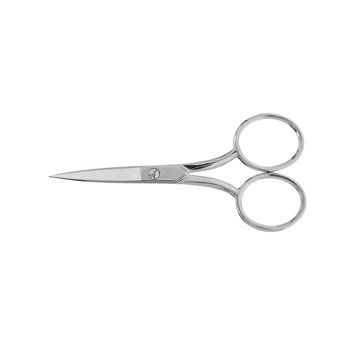 [C22] Embroidery Scissors 11.4cm (4-1/2"), Wide Ring - Made in Italy (FENNEK)