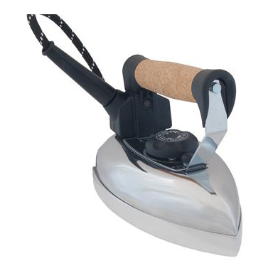 [B390] IRON MASTER | Plancha Eléctrica 3kg - 800W - 220V - Made in Italy - (DUE EFFE)