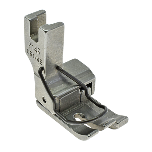 [20513] 1/4" Right Compensating Foot with Finger Guard # CR1/4E-G (214R)