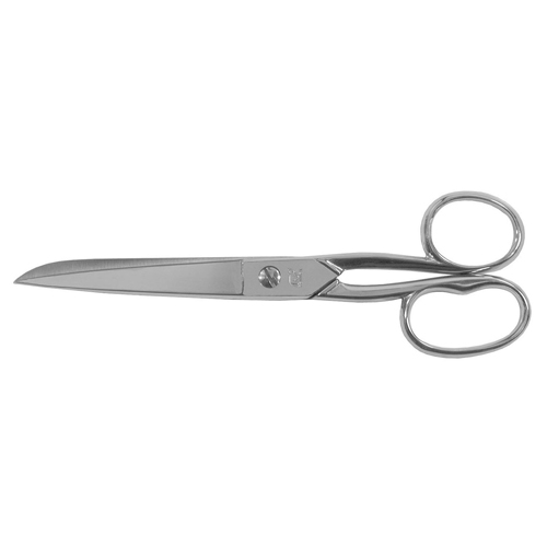 [C23/6] Nickel-Plated Sewing Scissors 15.2cm (6") - Made in Italy (FENNEK)