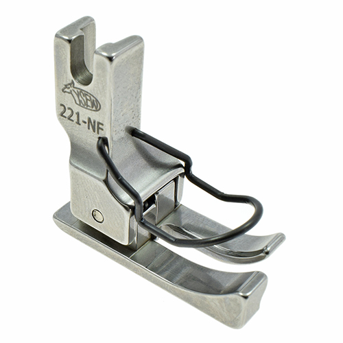 [13407/1-S] 1/16 Needle-Feed Left Compensating Presser Foot with Finger Guard # 221-NF-G (YS)