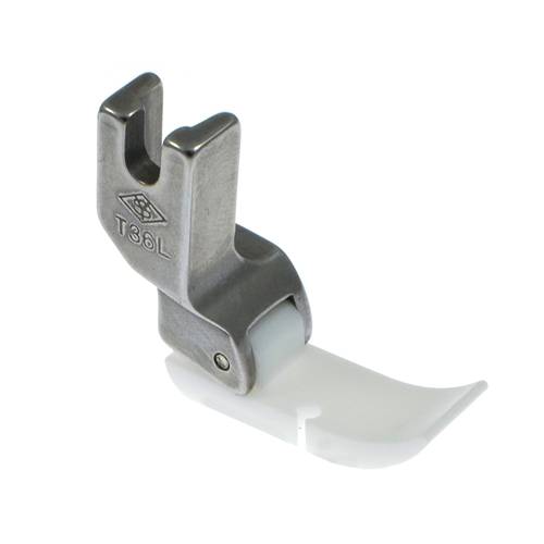 [13594] 10.5mm Wide PTFE Left Cording Presser Foot # T36L (YS)