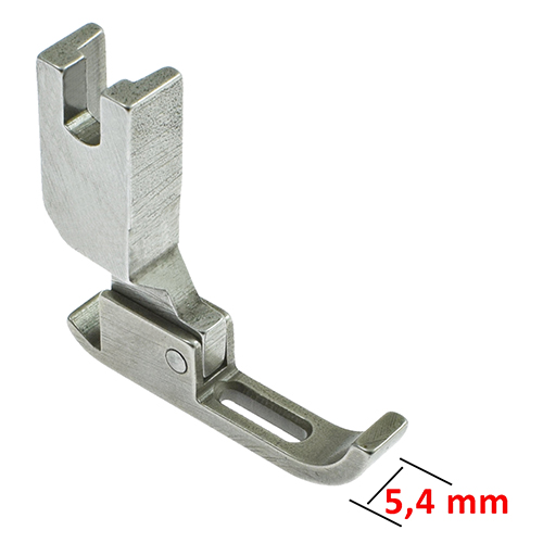 [1680] Needle-Feed Presser Foot, Sole 5.4mm Wide DURKOPP # 0272 006819 (272-6819) (P363-NF) (S363-NF) (Made in Italy)