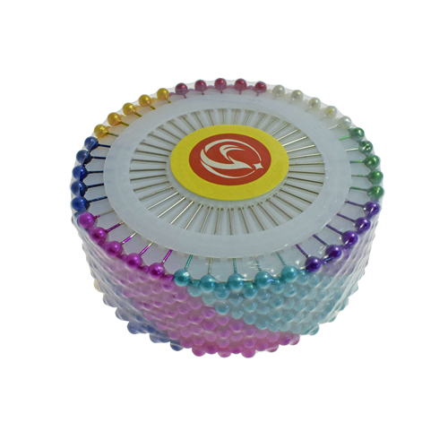 [B1670] Plastic Ball Head Pins (40x12pcs) Various Colors