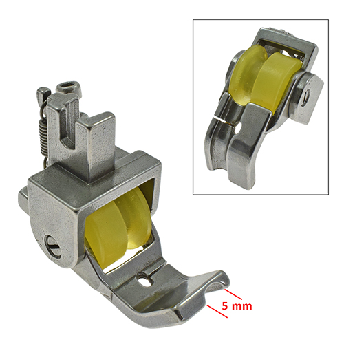 [27258/5-R] 5mm Right Grooved Roller Foot with Plastic Roller