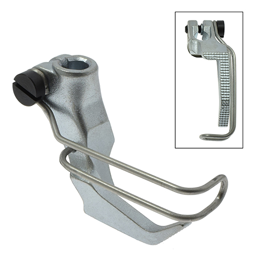 [5761-9MM] Outer Presser Foot for 8 mm Feed Dog, Stitch Length 9 mm ADLER 367, 467, 767 # D8-PL-9 (Made in Italy)