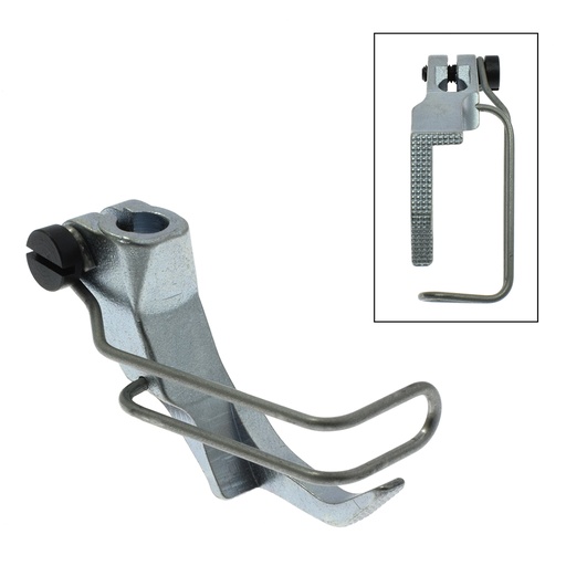 [5781/8] Outer Presser Foot for 8mm Feed Dog, Stitch Length 8mm ADLER 367, 467, 767 # E8-PL (Made in Italy)