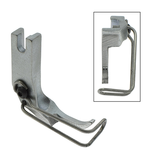 [13010] Outer Presser Foot, Left - Smooth - ADLER 67 # 0067 220793/11 (Made in Italy)