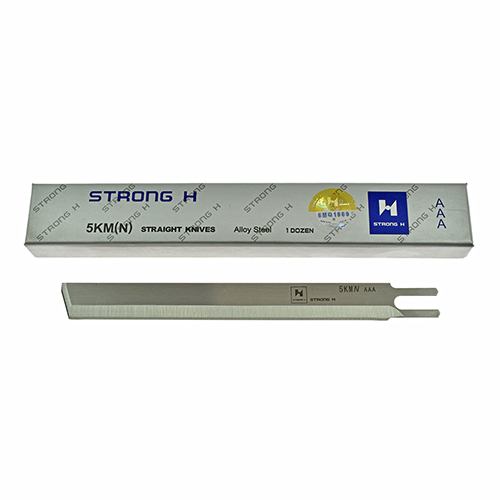 [1/KMH5-A] 5" AAA Narrow Blade - Alloy Steel - for Straight Knife Cutting Machines KM KS-EU # U-191 - STRONG H