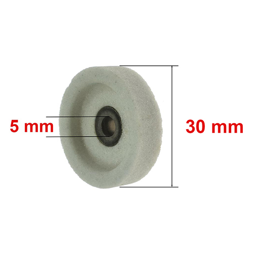 [KU/32104] Grinding Wheel, Ø30mm, with Bushing KURIS BOM 100, 101 # 32104 (Genuine)